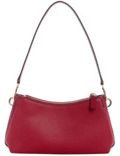 Guess Noelle II 3 Comp Crossbody Bag in Garnet