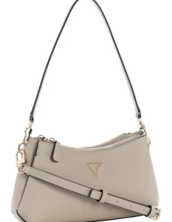 Guess Noelle Ii 3 Comp Shoulder Bag in Taupe