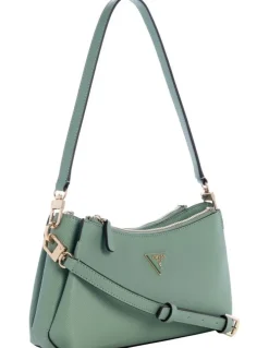 Guess Noelle Ii 3 Comp Shoulder Bag in Light Sage