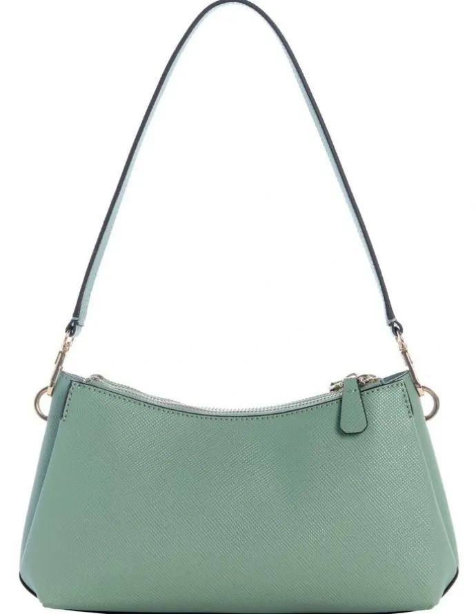 Guess Noelle Ii 3 Comp Shoulder Bag in Light Sage