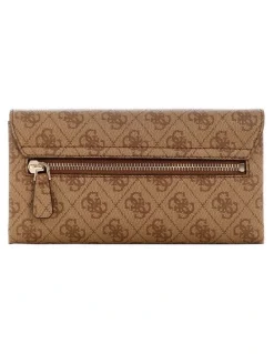 Guess Noelle Ii Crossbody Bag in Latte Logo/Brown