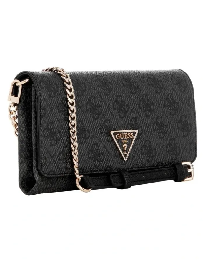 Guess Noelle Ii Crossbody Bag in Coal Logo