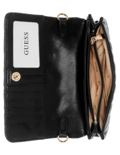 Guess Noelle Ii Crossbody Bag in Coal Logo