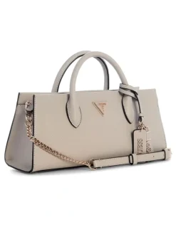 Guess Noelle II Girlfriend Satchel Bag in Taupe
