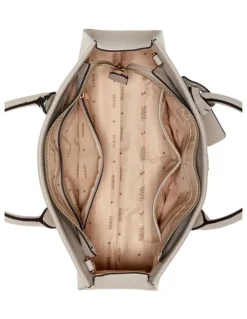 Guess Noelle II Girlfriend Satchel Bag in Taupe