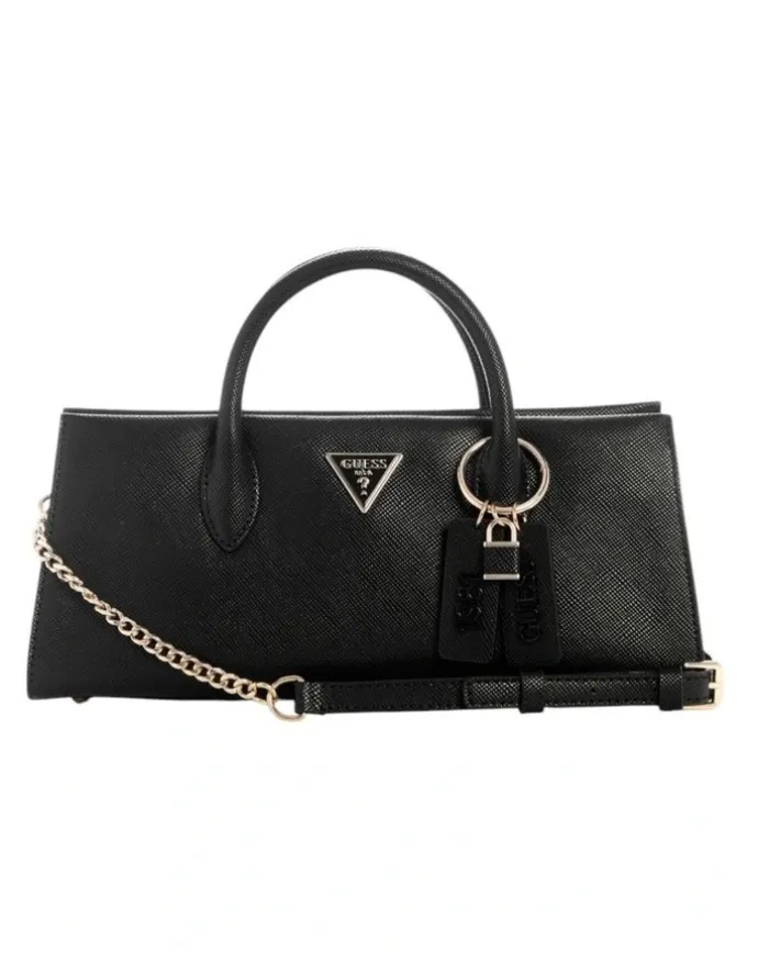 Guess Noelle II Girlfriend Satchel Bag in Black