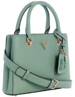Guess Noelle Ii Sml Satchel Bag in Light Sage