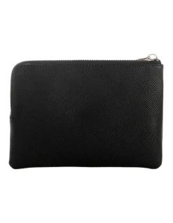 Guess Patsie Key Ring Pouch Wallet in Black