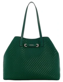 Guess Vikky 2 in 1 Large Tote Bag in Forest