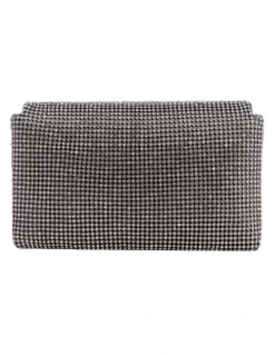 Guess Zalina Clutch Bag in Silver