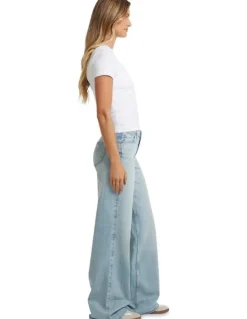 Guess Jeans G11 Wide Leg Jeans in River Light Vintage