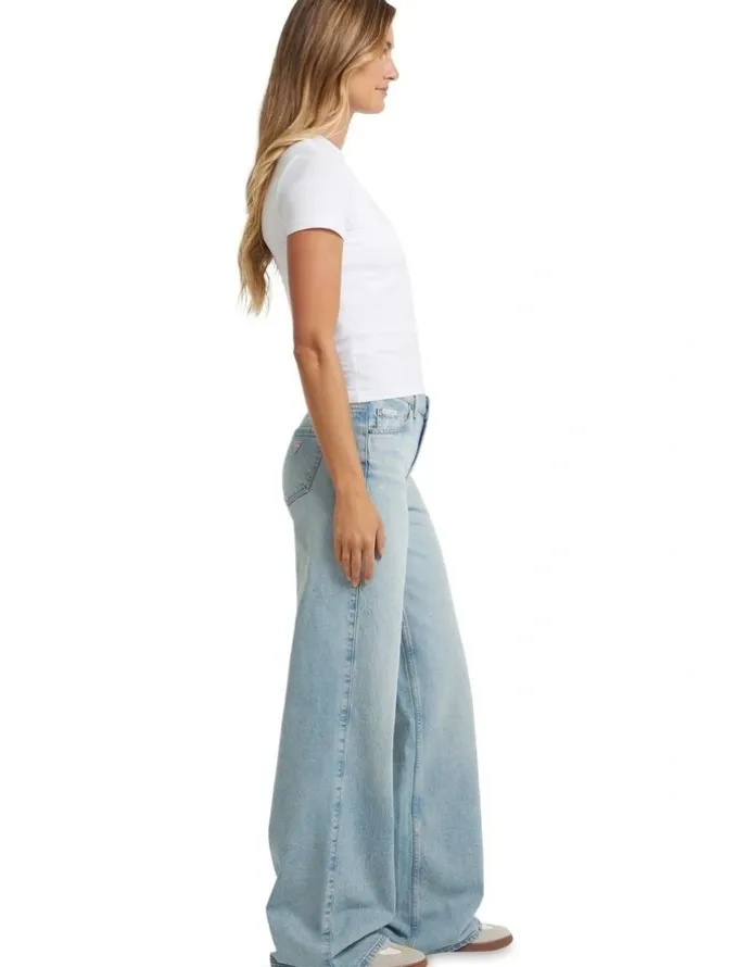 Guess Jeans G11 Wide Leg Jeans in River Light Vintage