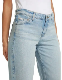 Guess Jeans G11 Wide Leg Jeans in River Light Vintage