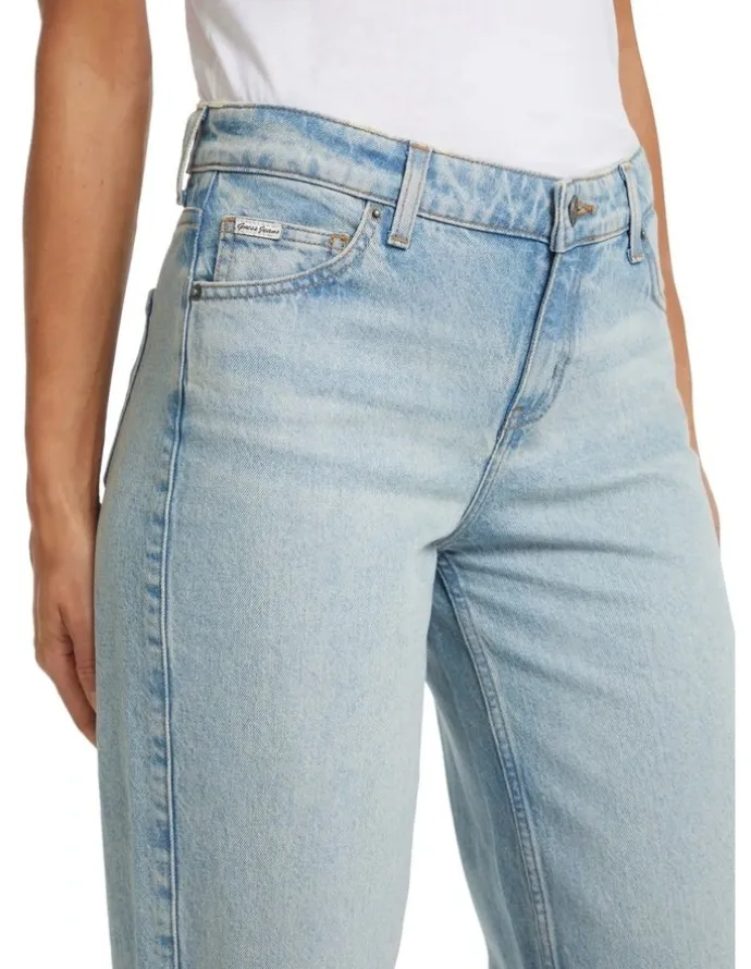 Guess Jeans G11 Wide Leg Jeans in River Light Vintage