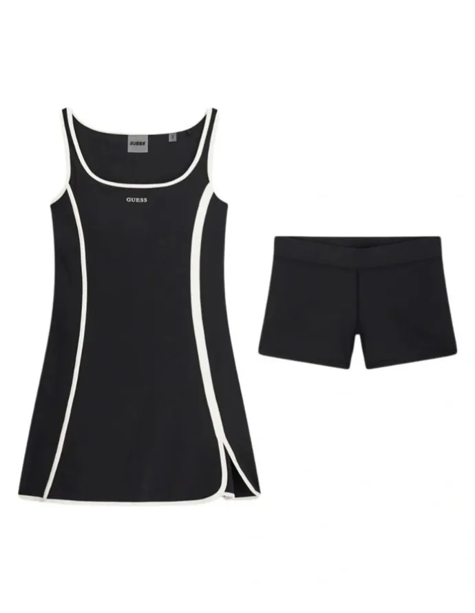 Guess Sarah Tennis Active Dress in Black