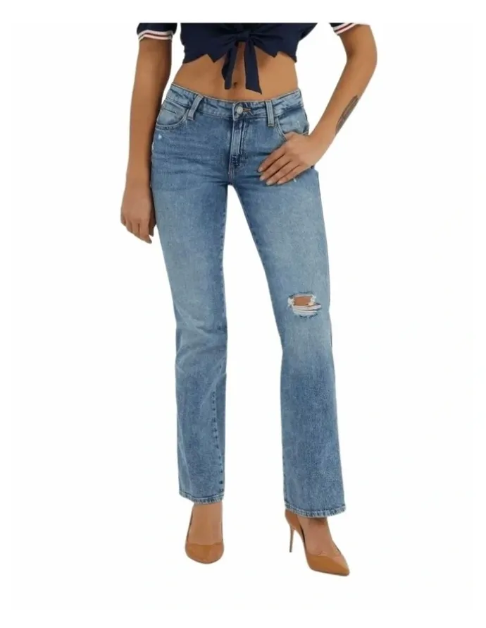 Guess Sexy Straight Jeans in Blue