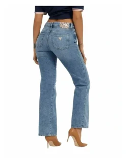 Guess Sexy Straight Jeans in Blue