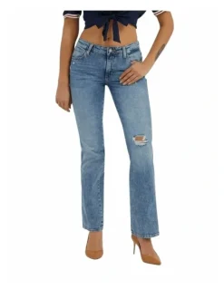 Guess Sexy Straight Jeans in Blue