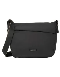 Hedgren Gravity Black Zip Around Crossbody Bag in Black HNOV03.003