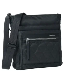 Hedgren Orva Quilted Crossbody Bag in Black