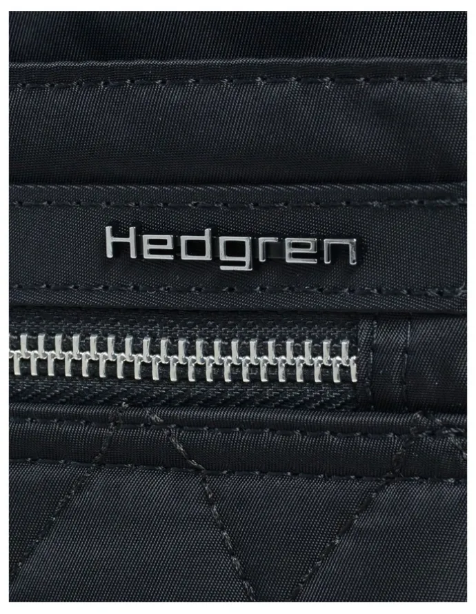 Hedgren Orva Quilted Crossbody Bag in Black