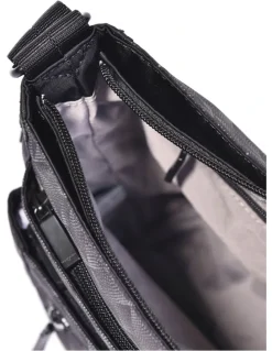 Hedgren Zip Top Crossbody Bag in Orva Grey