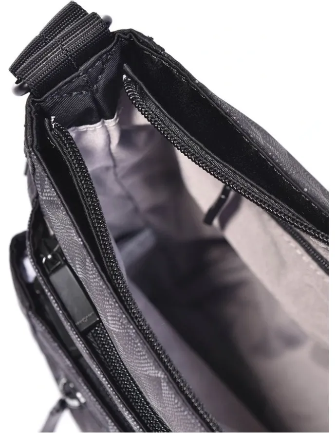 Hedgren Zip Top Crossbody Bag in Orva Grey