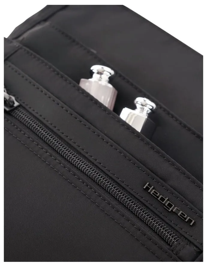 Hedgren Zip Top Crossbody Bag in Black