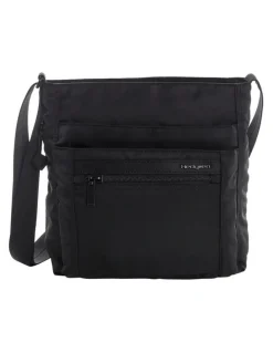 Hedgren Zip Top Crossbody Bag in Black