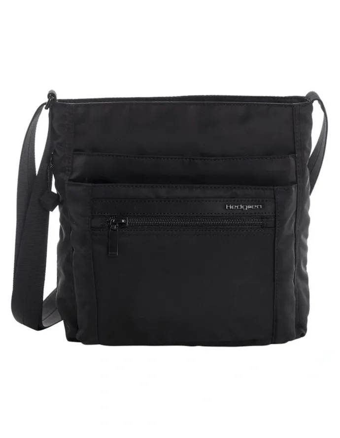 Hedgren Zip Top Crossbody Bag in Black