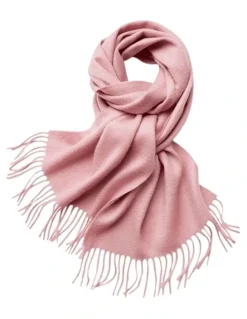 Heirloom Cashmere Cashmere Woven Scarf in Pink