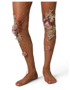 High Heel Jungle Abundant Fishnet Tights