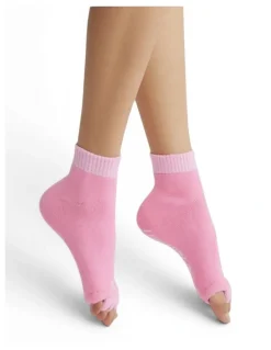 High Heel Jungle After Party Silicon Toe Socks Separators in Pink