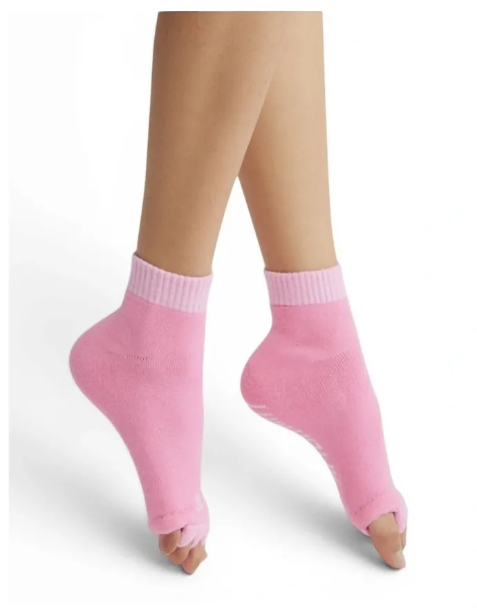 High Heel Jungle After Party Silicon Toe Socks Separators in Pink