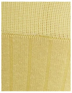 High Heel Jungle Arcade Tall Socks in Yellow