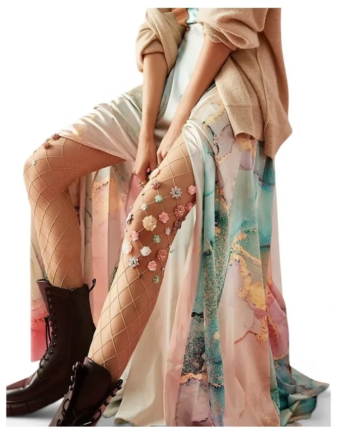 High Heel Jungle Aurora Tights