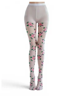 High Heel Jungle Blushing Sheer Tights