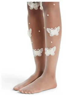 High Heel Jungle Butterfly Kisses Tights