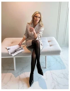 High Heel Jungle Cozy Ribber Tights