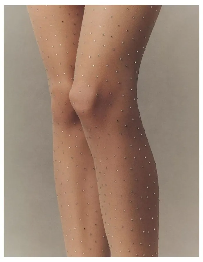 High Heel Jungle Dream Crystal Tights