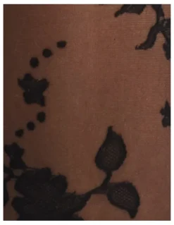 High Heel Jungle Floral Sheer Tights