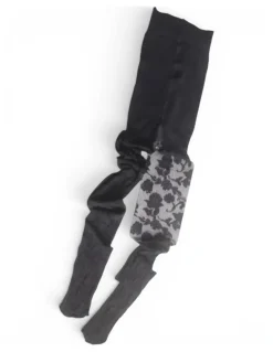 High Heel Jungle Floral Sheer Tights