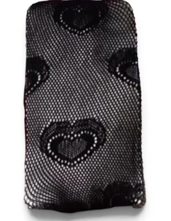 High Heel Jungle Heart Knit Tights