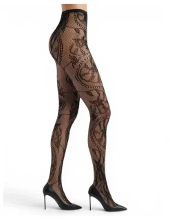 High Heel Jungle Monet Lace Tights