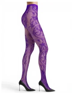 High Heel Jungle Monet Lace Tights