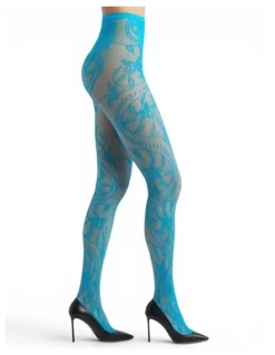 High Heel Jungle Monet Lace Tights