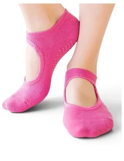 High Heel Jungle Peek Grip Socks 3 Pack in Multi