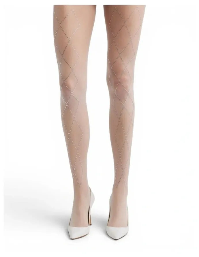 High Heel Jungle Richie Diamond Crystal Tights