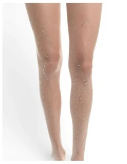 High Heel Jungle Richie Diamond Crystal Tights
