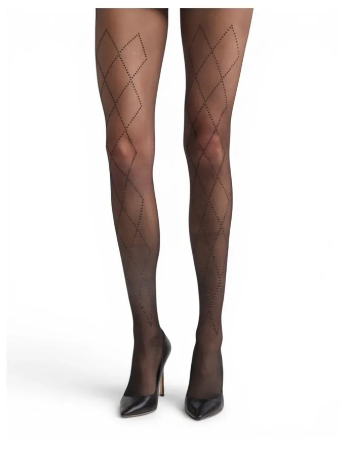 High Heel Jungle Richie Diamond Crystal Tights